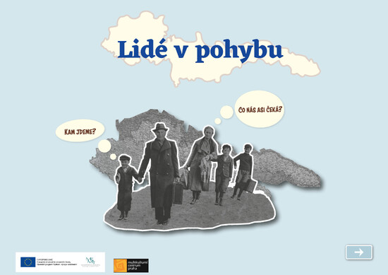 Online vyučovací hodina: Lidé v pohybu