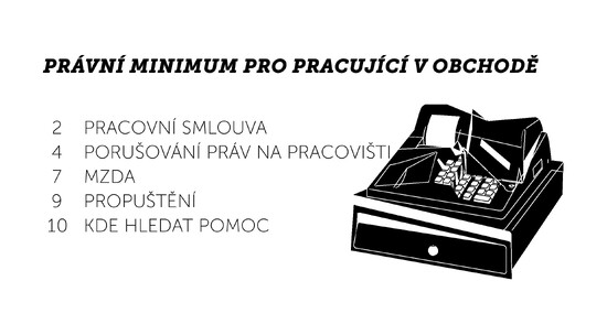 Jsem prodavačka, jsem pokladní a znám svá práva. Právní minimum pro pracující v obchodě