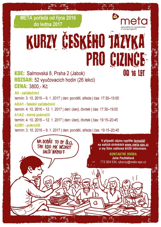 Kurzy českého jazyka pro cizince