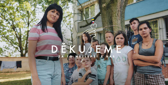 Ukrajinci ve spotu děkují Čechům za přijetí. Svěrák, Kovy, Gondíková a další protagonisté sami při krizi pomáhali