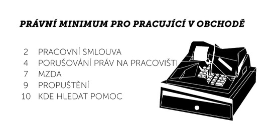 Jsem prodavačka, jsem pokladní a znám svá práva. Právní minimum pro pracující v obchodě
