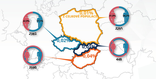 AKTUALIZOVANÁ SROVNÁVACÍ ZPRÁVA: UPRCHLÍCI V ČESKU A V4