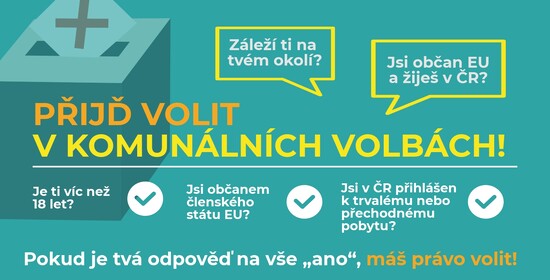 Informační materiál k volbám pro občany EU