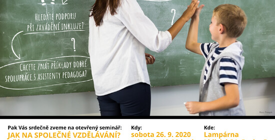 Seminář: Jak na společné vzdělávání? Příklady dobré praxe